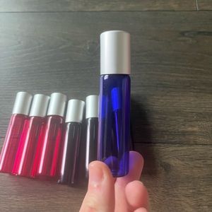 7 Glass Roller Bottles